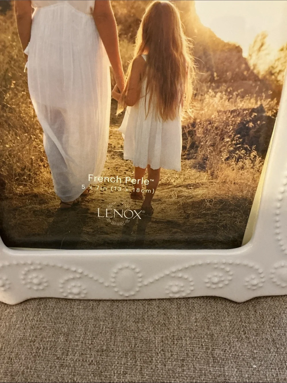 Lenox French Perle 5 x 7 Marco Frame- Brand New in Box